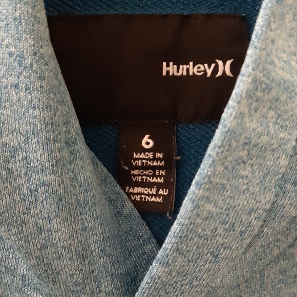 Boys Hurley Nike Dri-Fit Hoodie - Picture 3 of 4